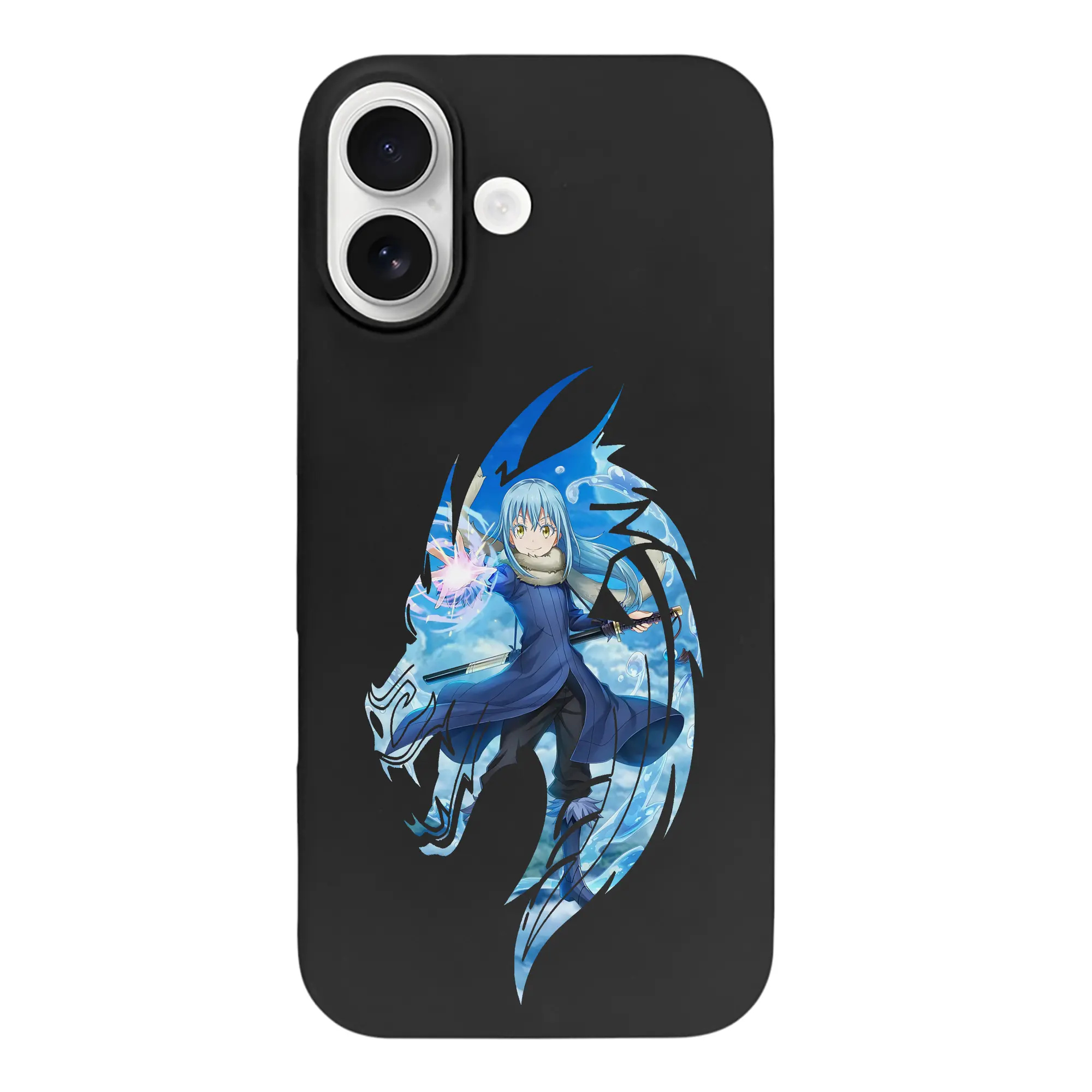 転生したらスライムだった件 グッズ,リムル・テンペスト - iPhone 17 シリーズ シリコンケース 薄型 耐衝撃 指紋防止 ソフトタッチカバー 精密フィット 傷防止 保護ケース iPhone 17/17 Air/17 Pro/17 Pro Max 対応